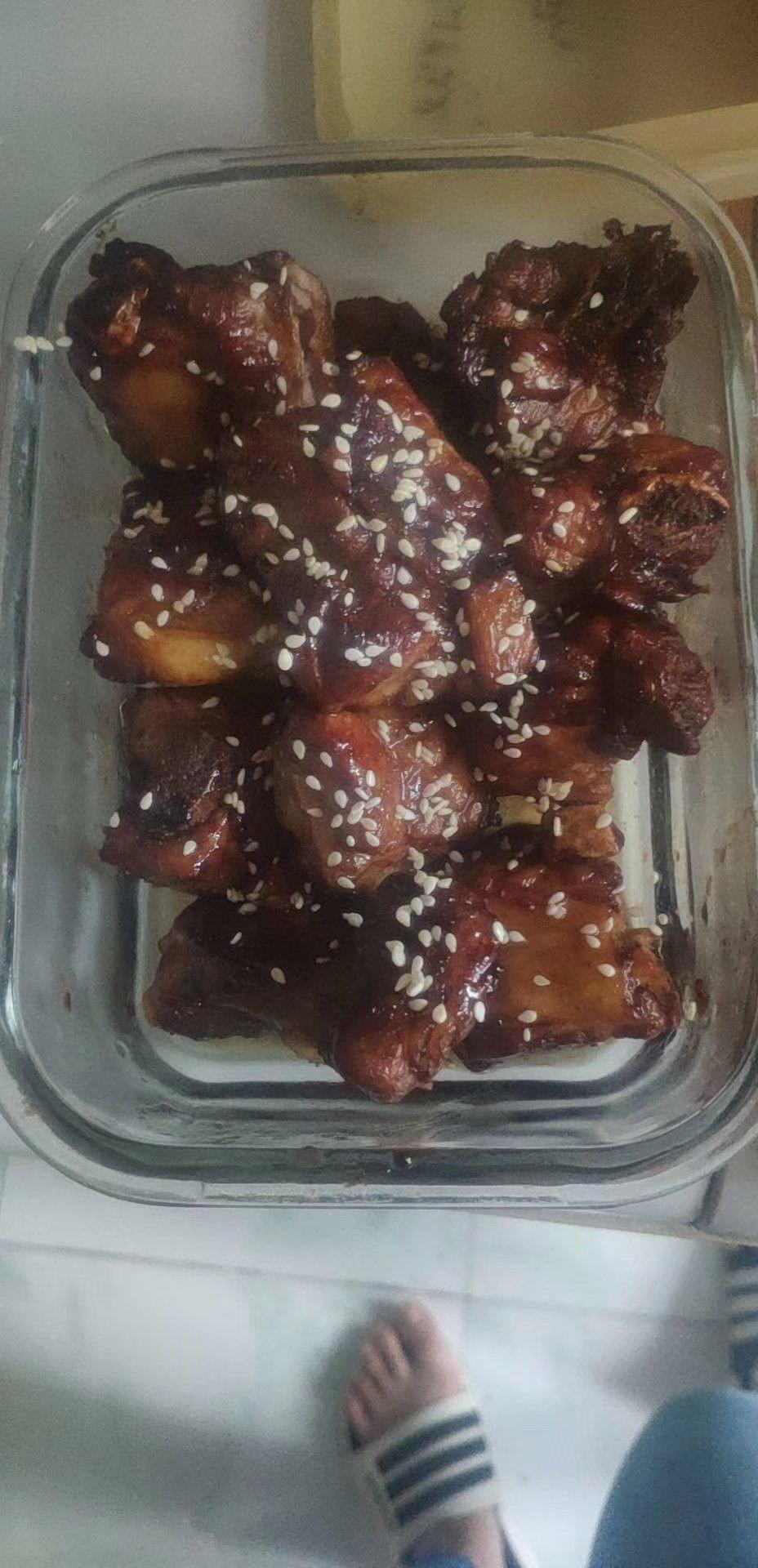 糖醋排骨/糖醋小排（不放油）（12345口诀做出正宗上海本帮）