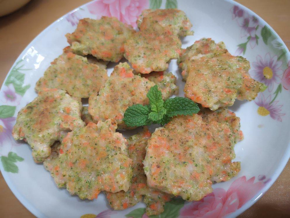 这样做饭宝宝抢着吃蔬菜鲜虾饼