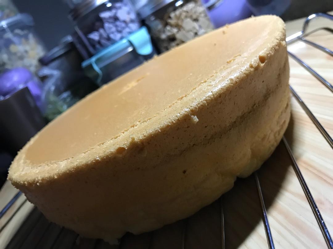奶油蛋糕的戚风蛋糕坯（更新空气炸锅做法）