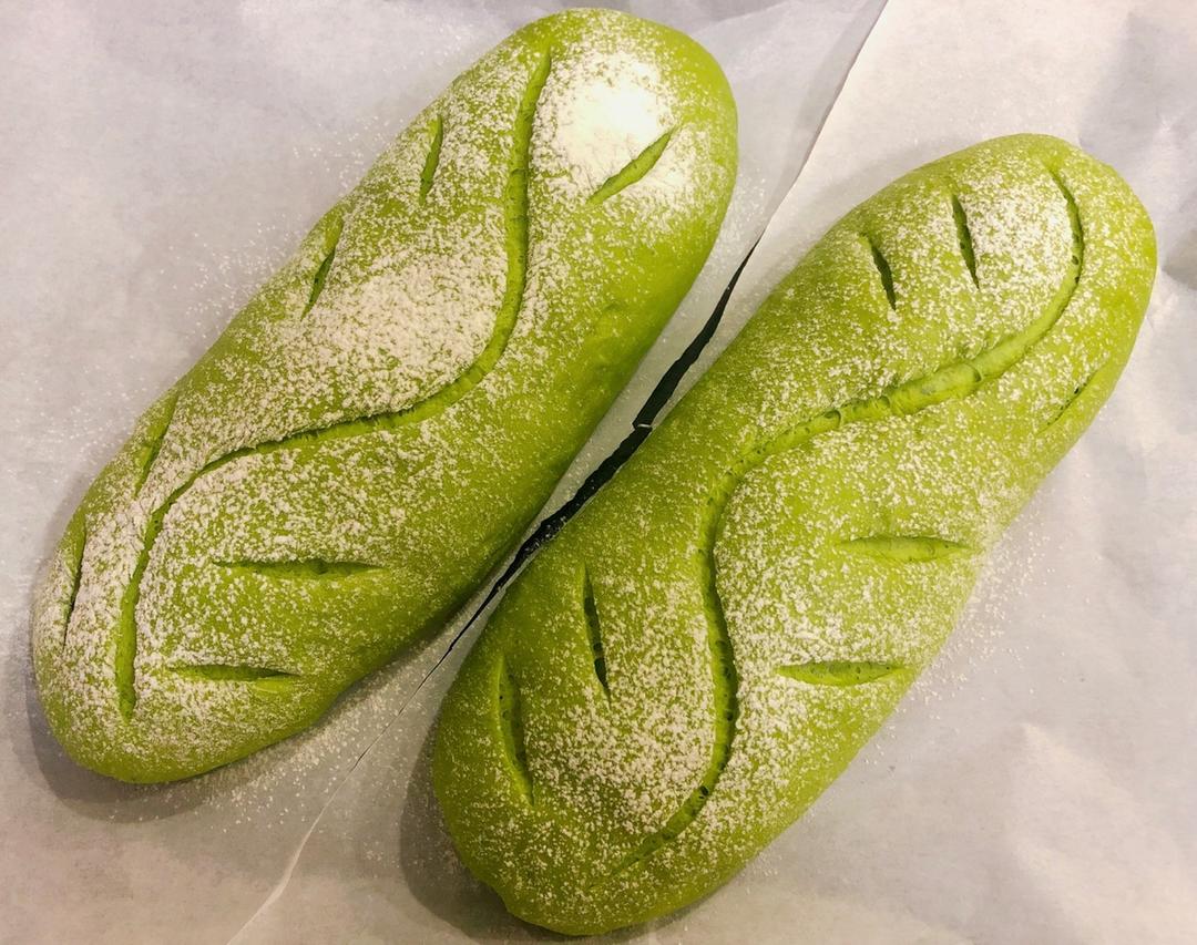 抹茶麻薯软欧