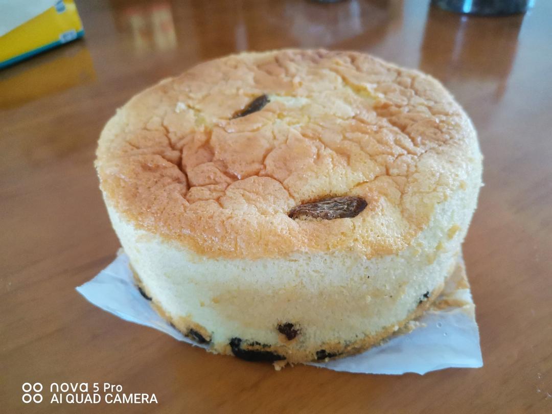 桔子汁戚风蛋糕