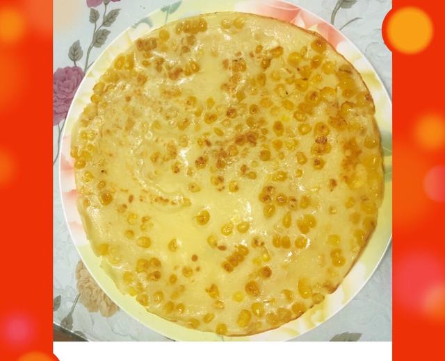 嫩煎玉米粒饼（健康少油，香甜软糯）的做法
