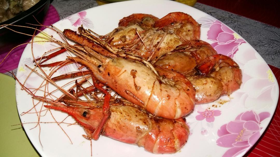 酱油大头虾的做法