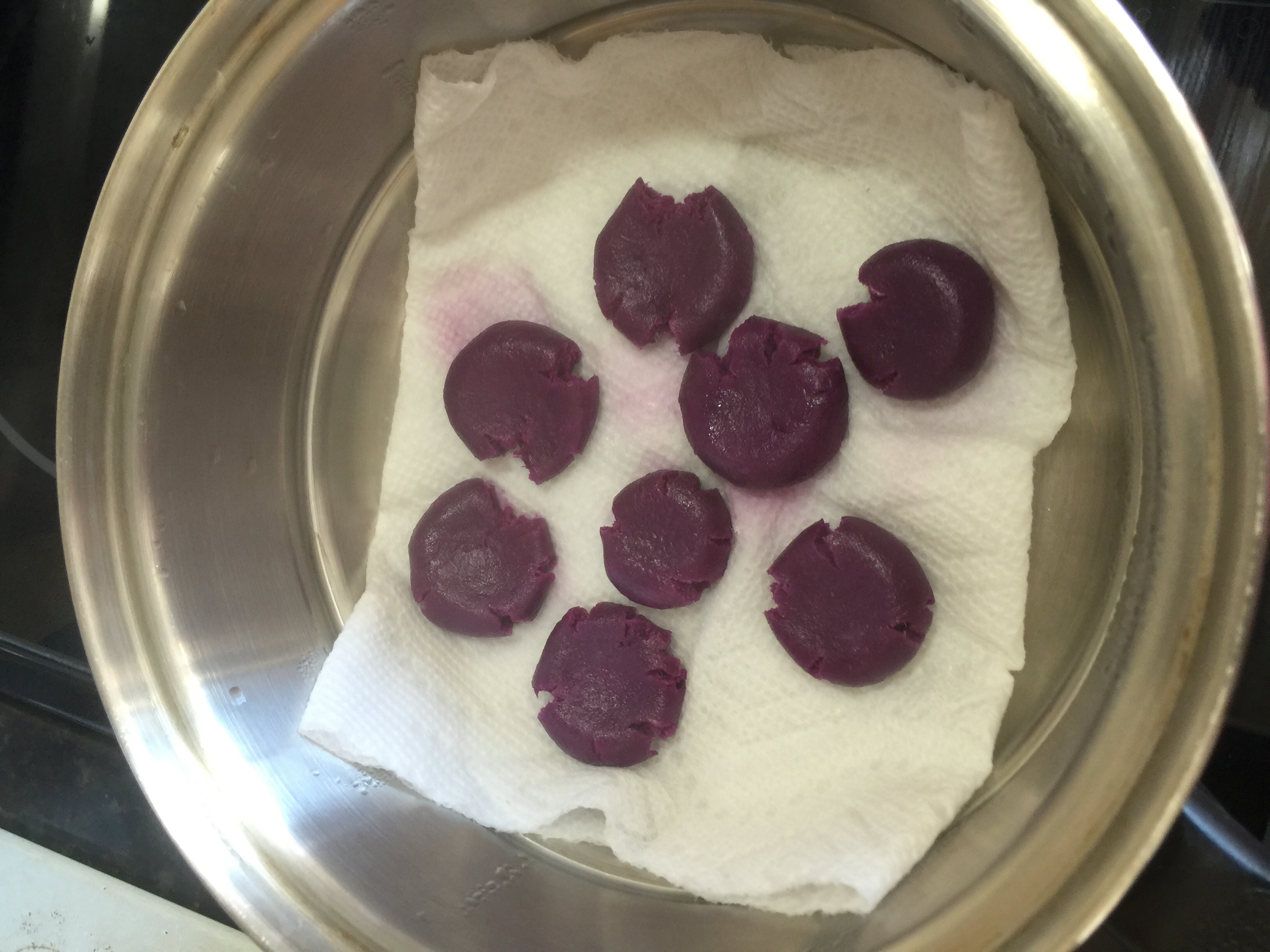 紫薯糯米饼的各种吃法的做法 步骤6