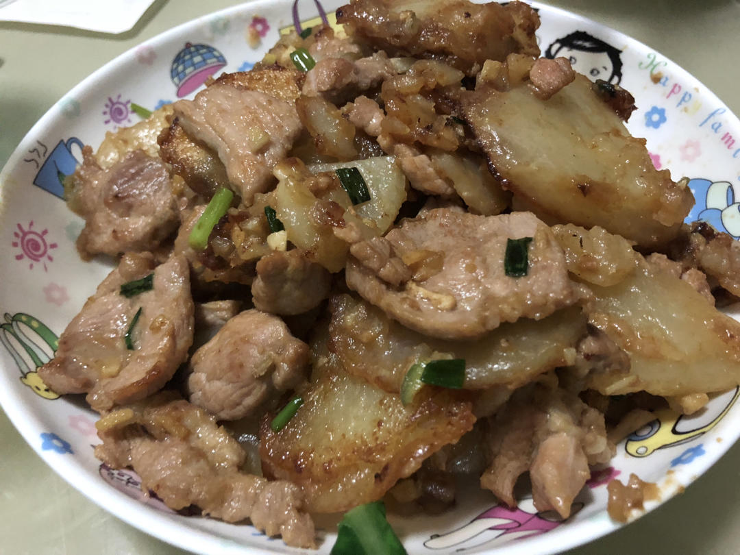 过油肉土豆