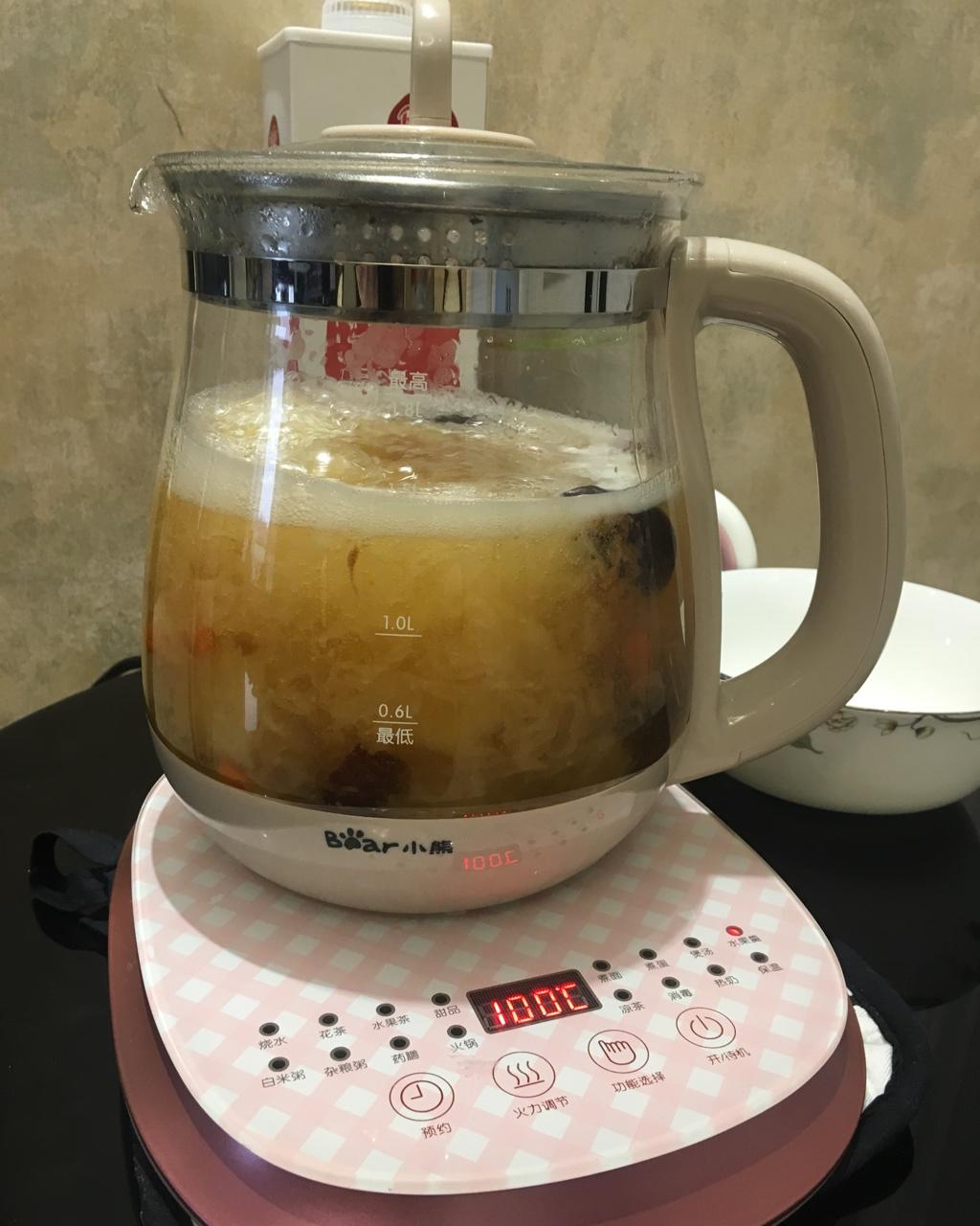 养生壶做银耳汤