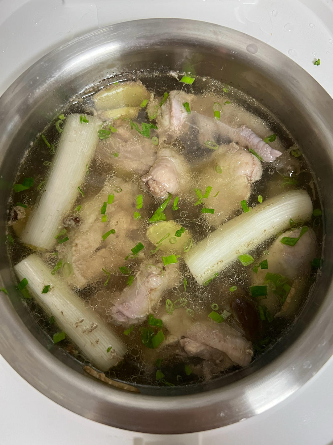 清炖鸡汤电饭锅版