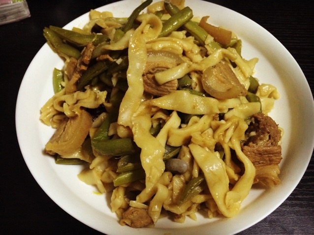 豆角焖面