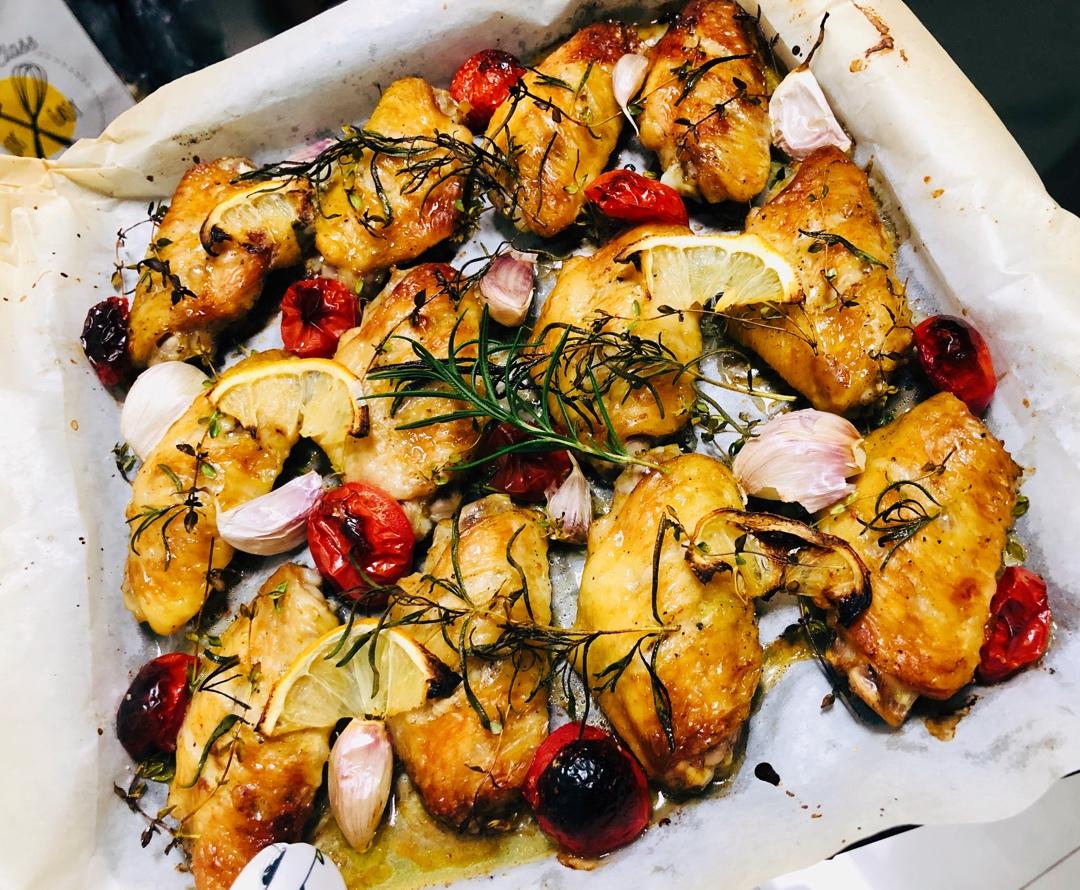 超详细 入味马杀鸡迷迭香烤鸡腿（翅）宴客必备