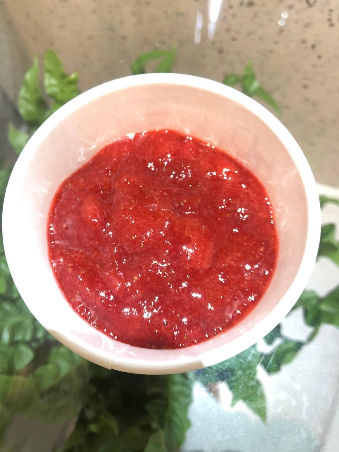 自制无添加草莓酱