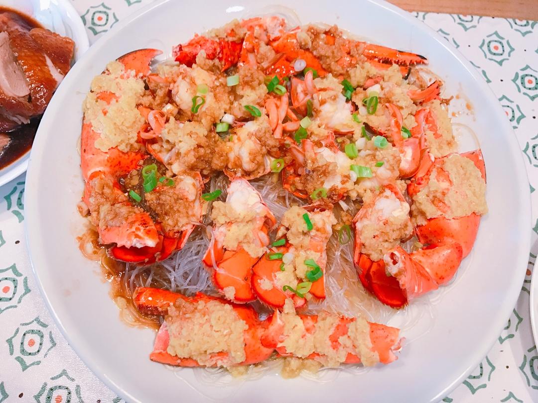 龙虾两吃 清蒸+煲粥