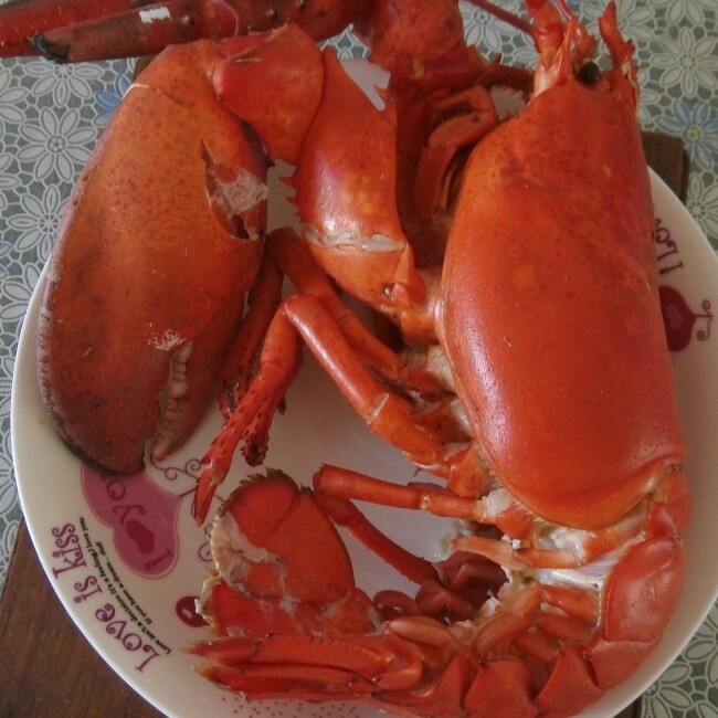 蒜蓉龙虾蒸粉丝