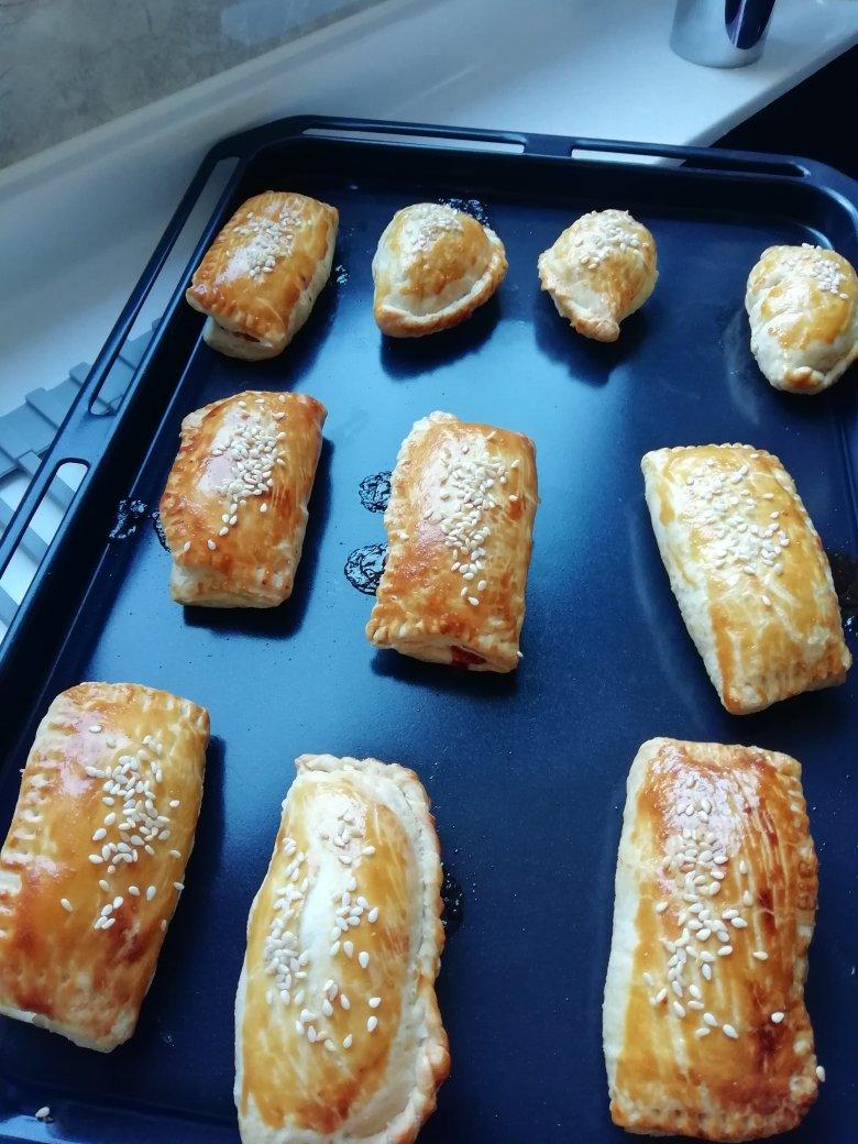 叉烧酥，内有极简叉烧肉馅料做法