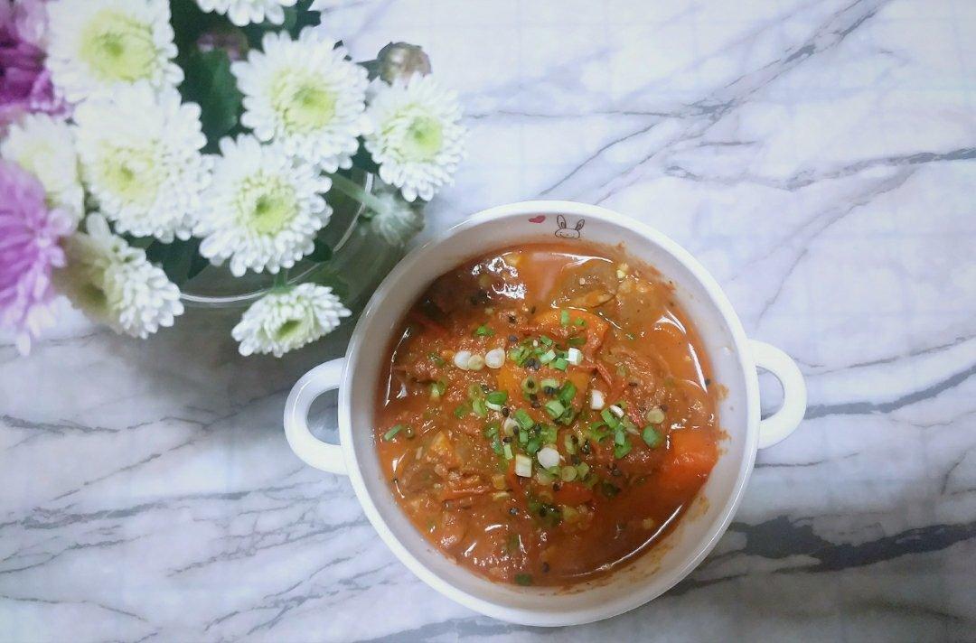 番茄土豆炖牛腩