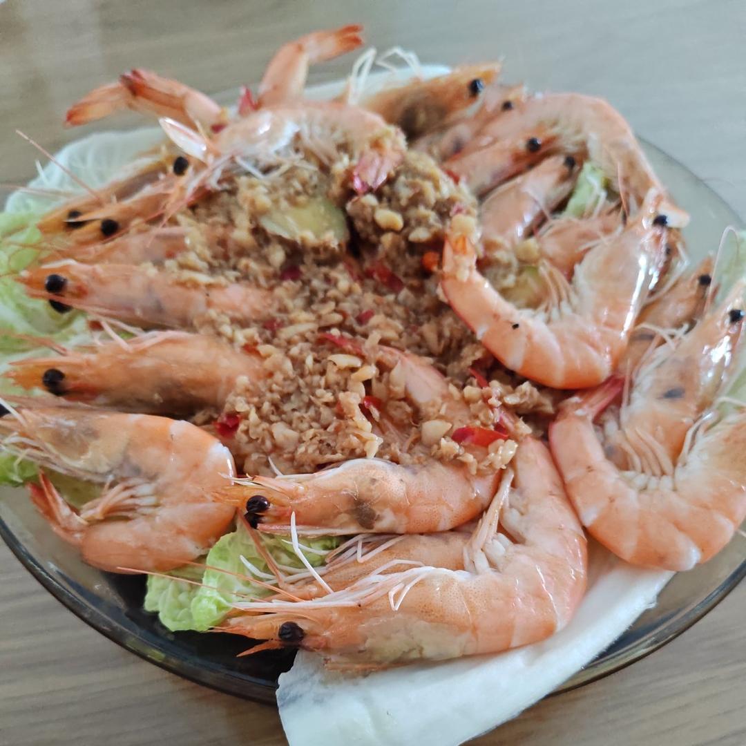 一锅端快手料理‼️营养健康下饭菜【蒜蓉粉丝娃娃菜焗虾】