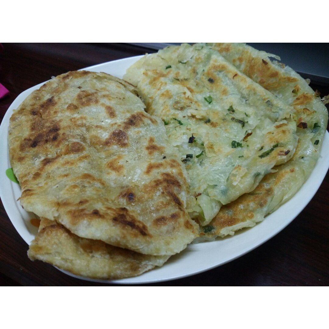 葱花油饼 Spring Onion Pancake