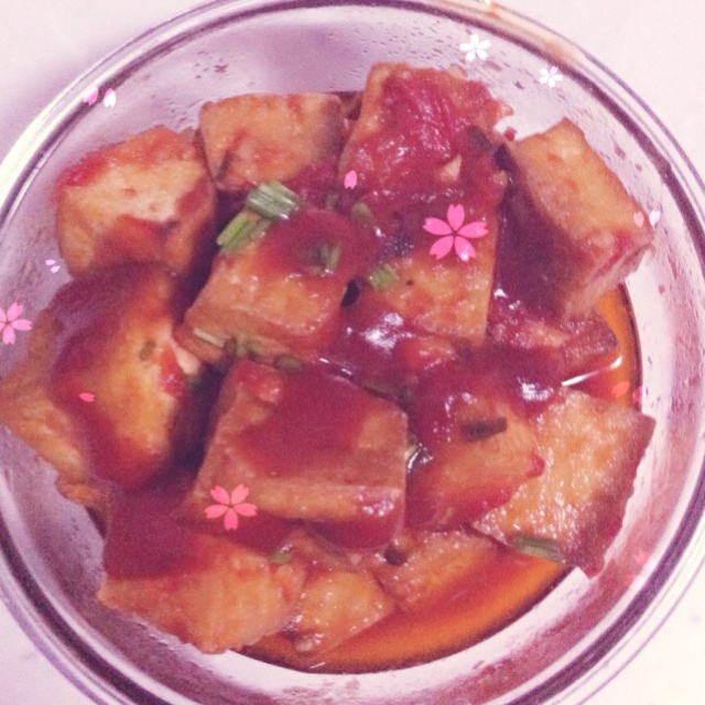 番茄豆腐