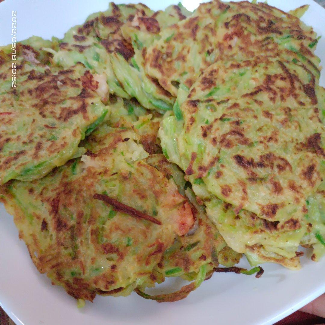 萝卜丝虾饼