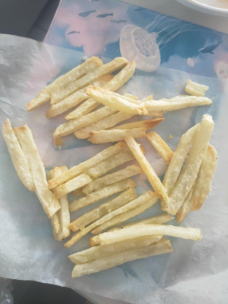 空气炸锅薯条&不用速冻版&超快手 现做现吃