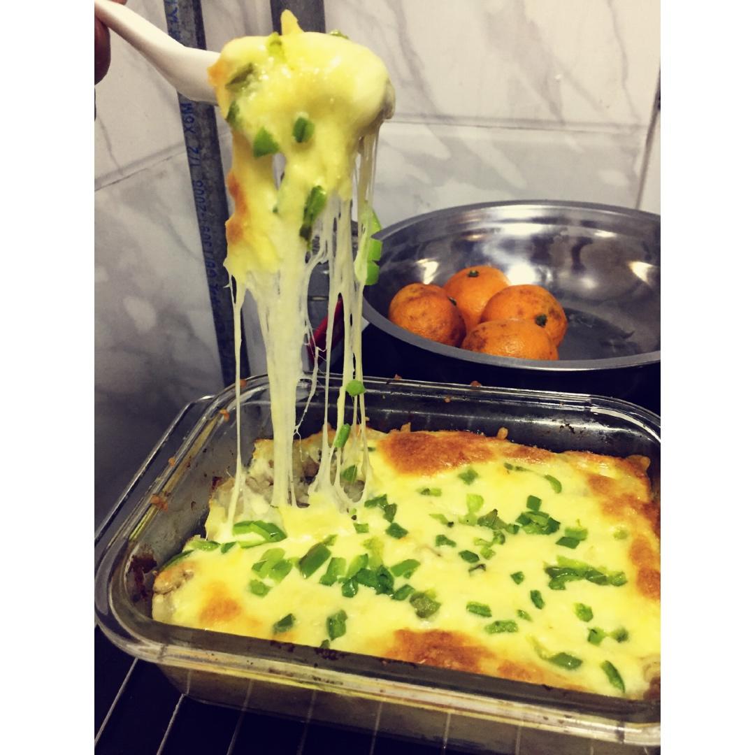 芝士焗土豆泥