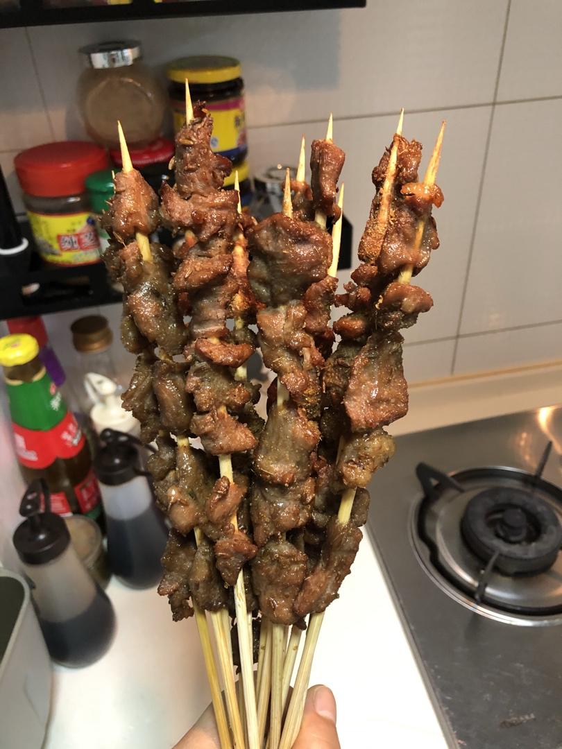 烤羊肉串
（烤箱版）