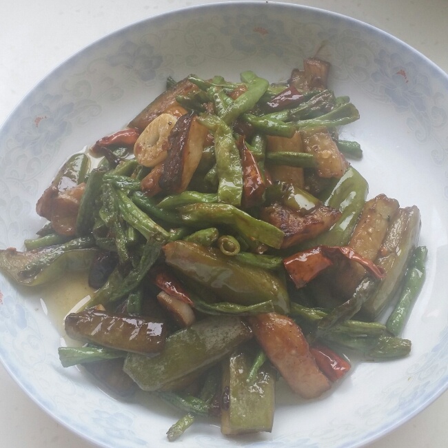 茄子豆角