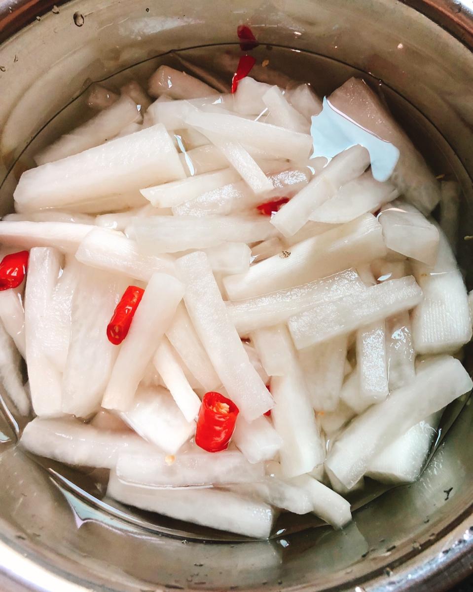 fate做的糖醋腌萝卜