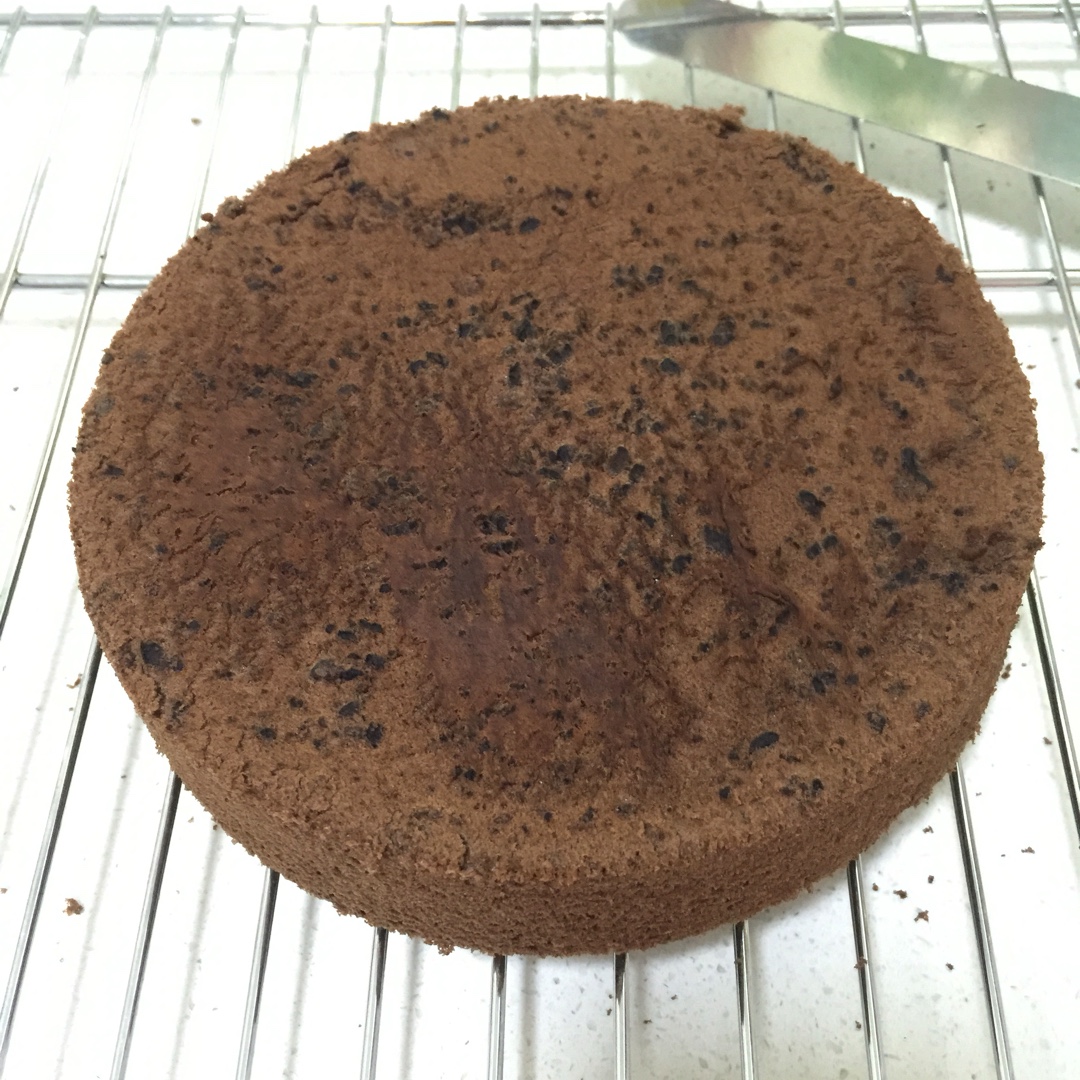 6寸可可戚风（内附8寸5蛋配方）