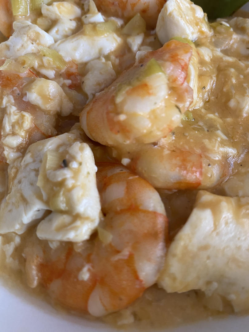 无碳低卡|好吃到舔盘🥘咸蛋黄虾仁豆腐🍤