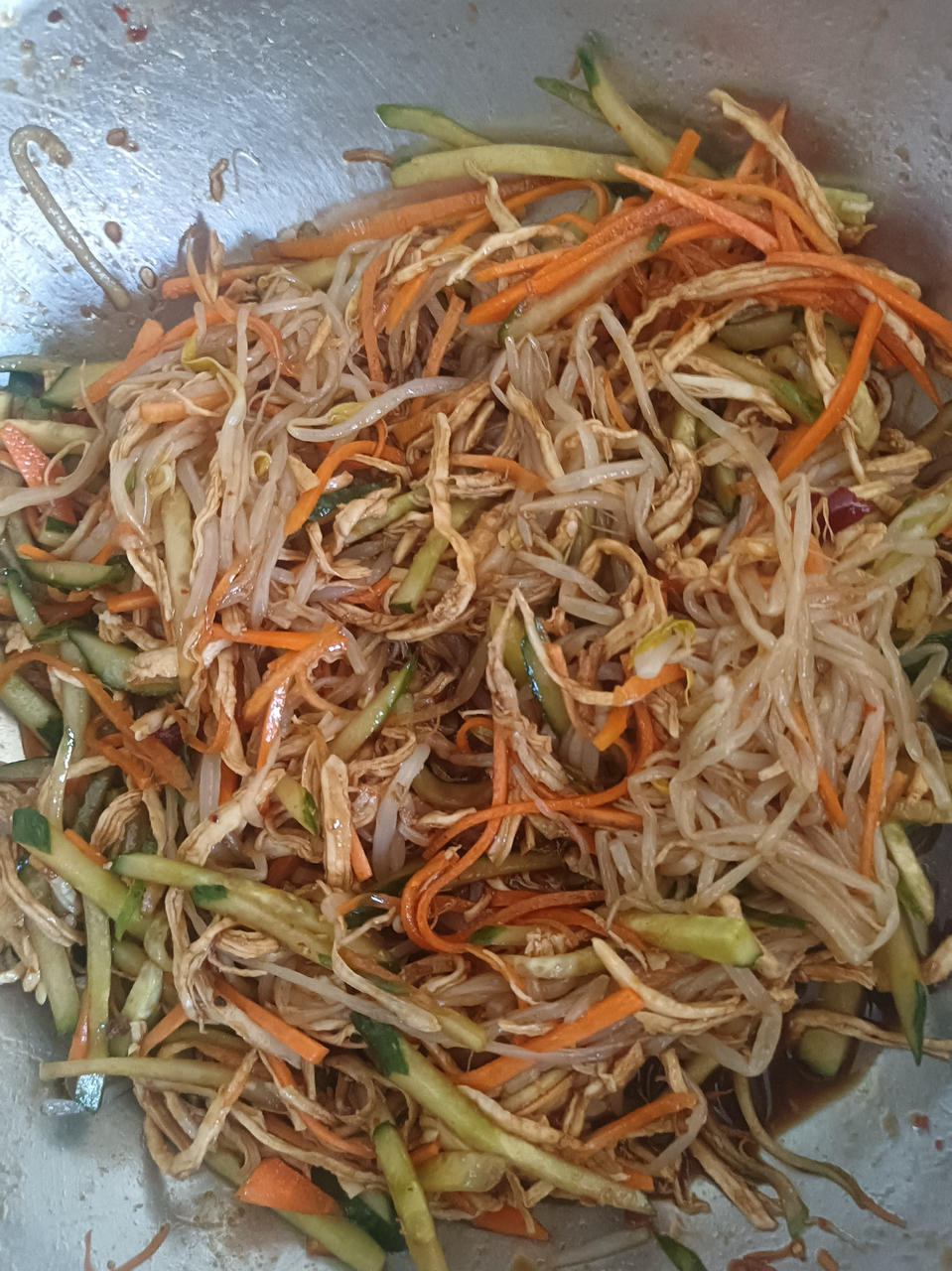 鸡丝凉面 好吃不胖