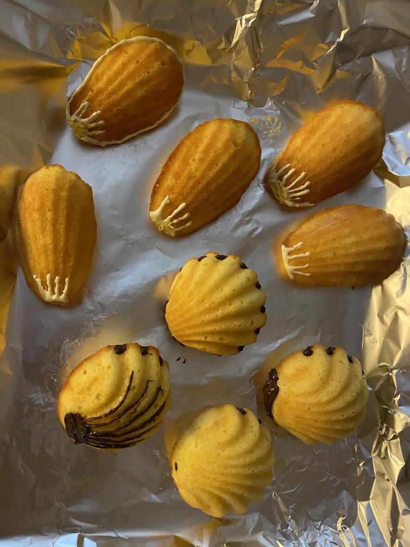 香草柠檬玛德琳