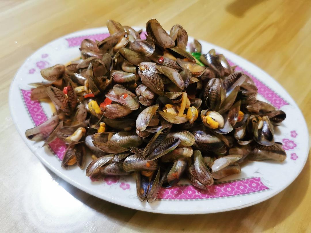 潮汕炒薄壳（潮汕人的最爱）