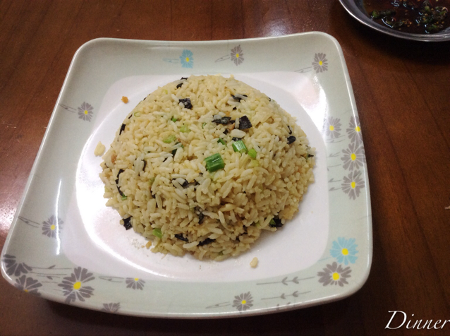 干贝紫菜炒饭