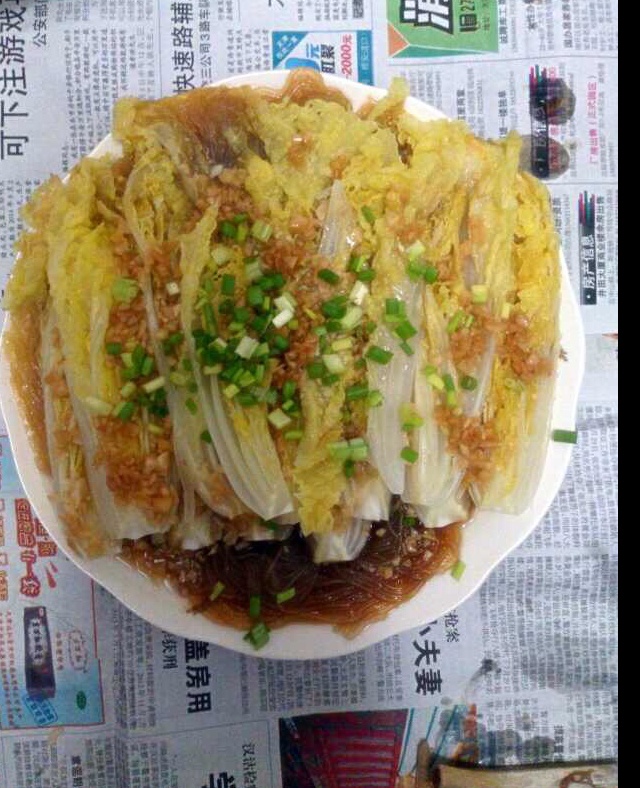 蒜蓉粉丝娃娃菜