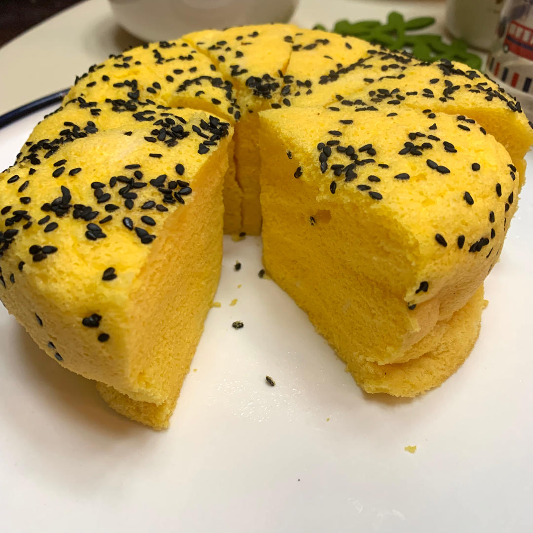 蒸的好吃不上火【松软奶香玉米糕】