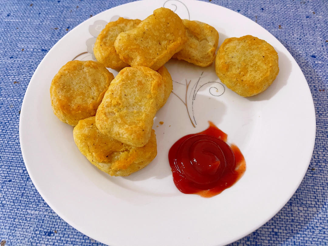 非油炸.烤箱版上校鸡块