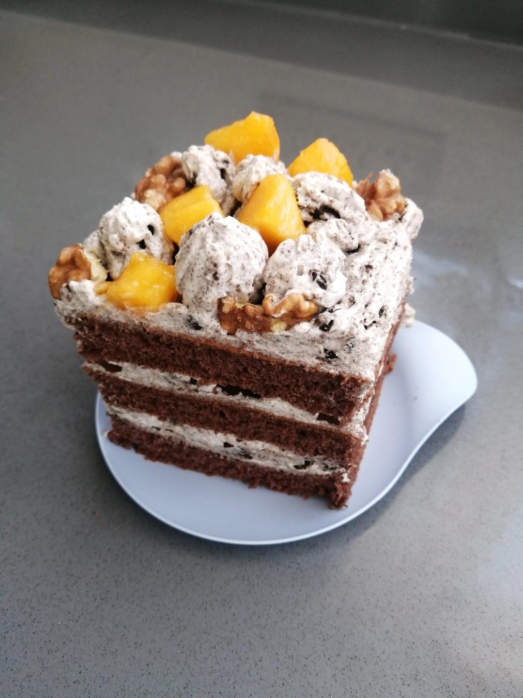 可可奥利奥咸奶油蛋糕