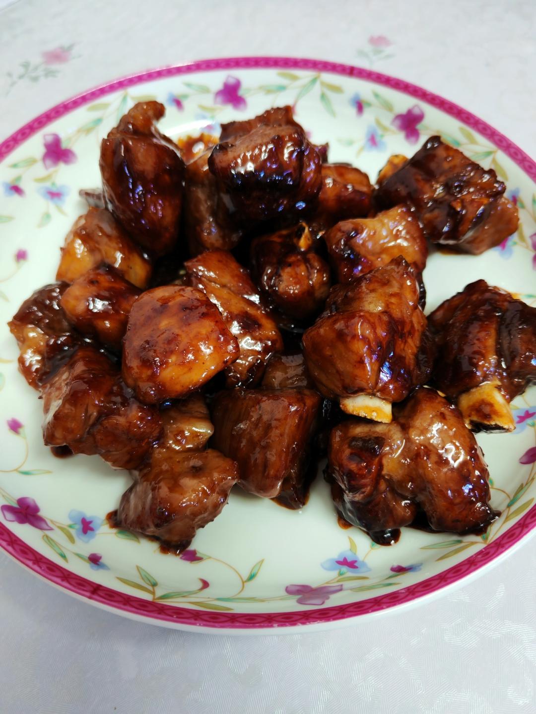 糖醋排骨/糖醋小排（不放油）（12345口诀做出正宗上海本帮）