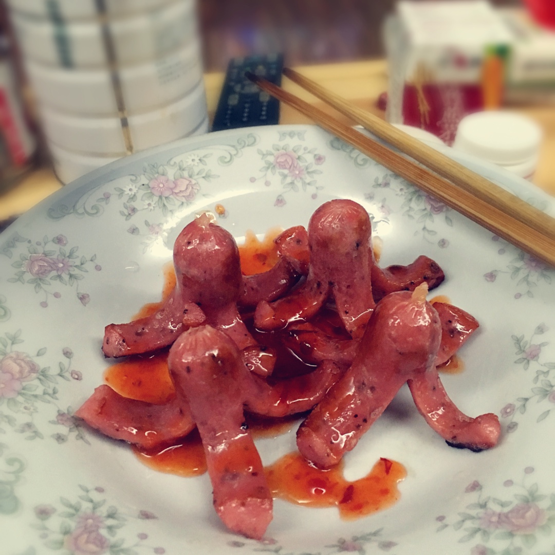 红色香肠(章鱼小香肠)