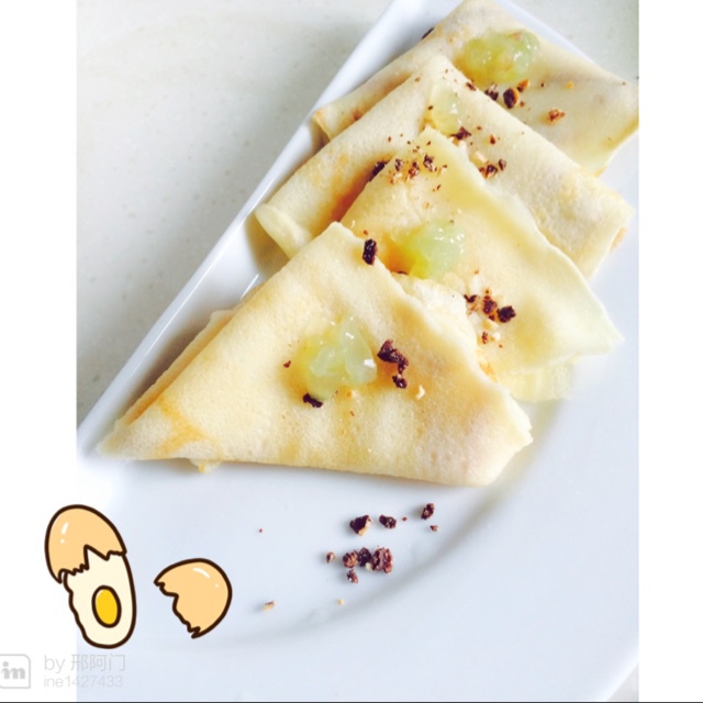 基础早餐可丽饼