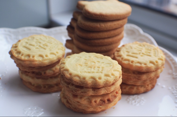 卡通黄油饼干