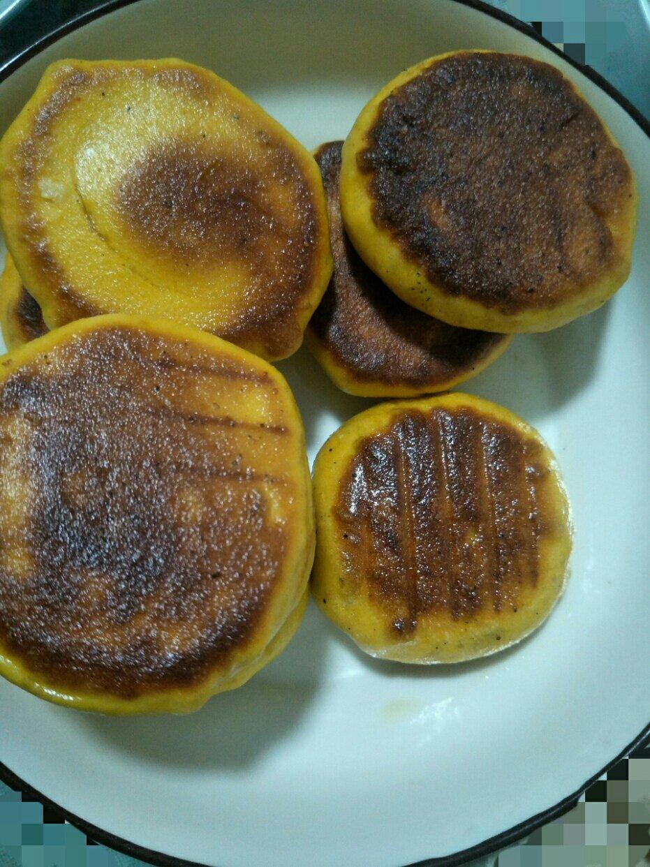 堂妈小厨——发面南瓜饼
