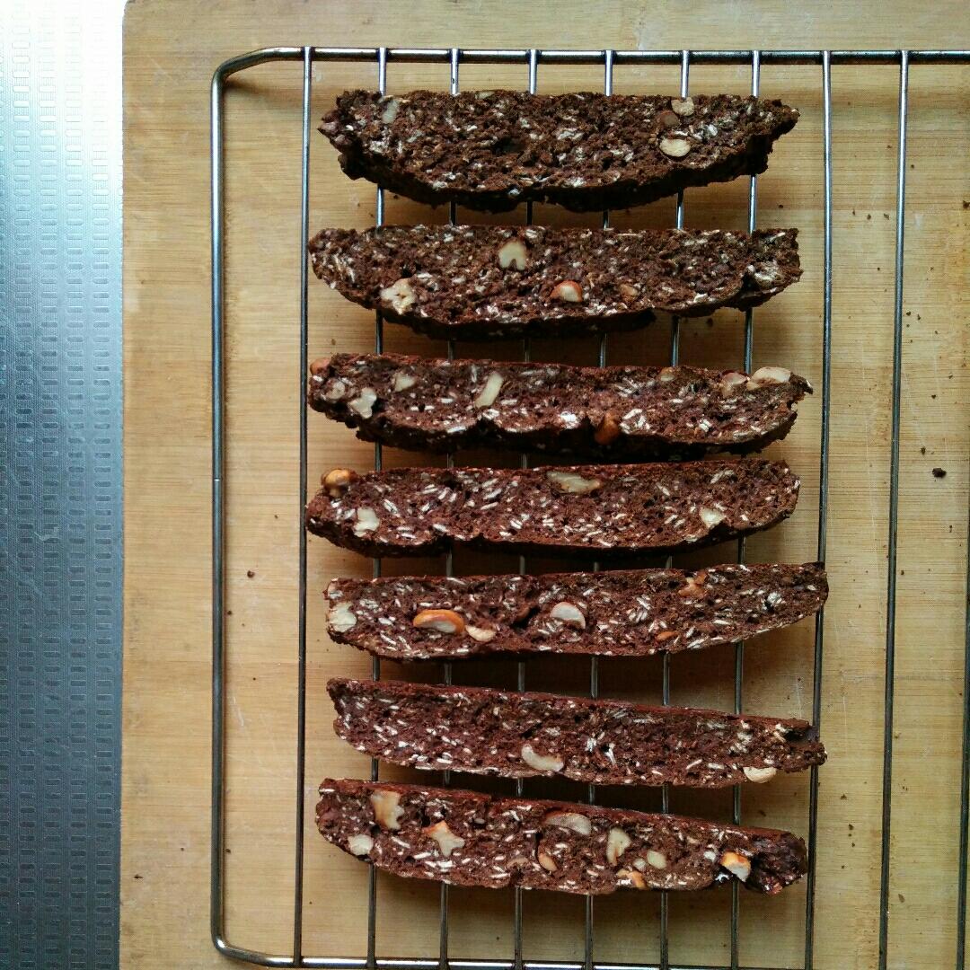 【健康零食】燕麦坚果意式脆饼