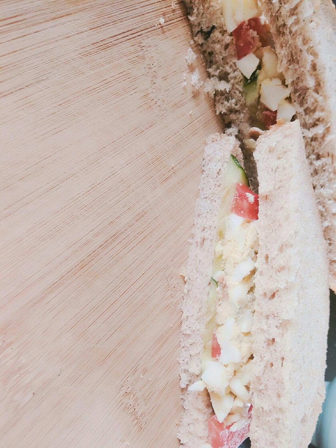 减肥甩肉三明治