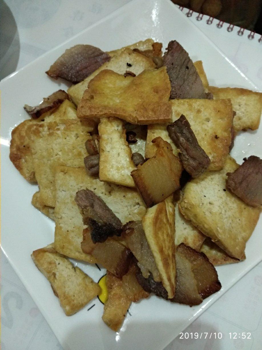 无敌美味的香煎豆腐