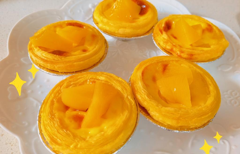 烤箱版比肯德基好吃黄桃蛋挞的做法