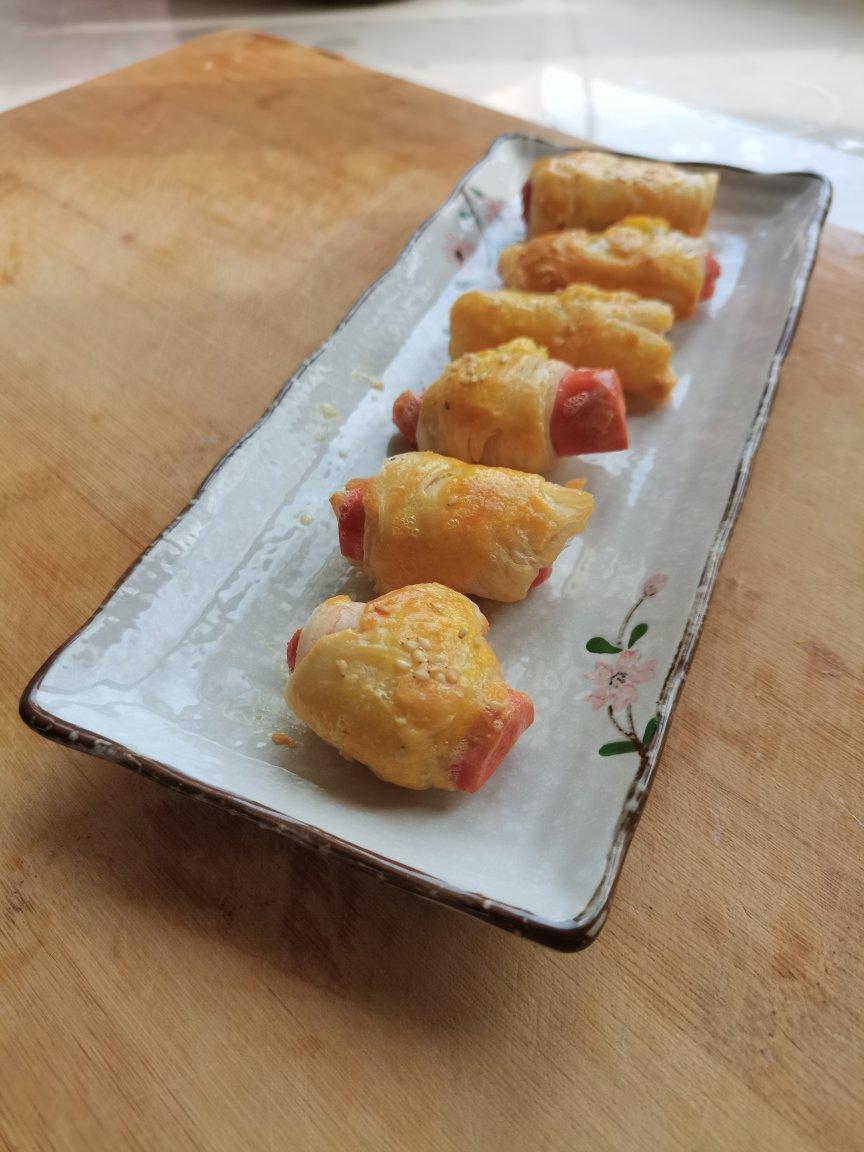 手抓饼卷肠肠（空气炸锅）