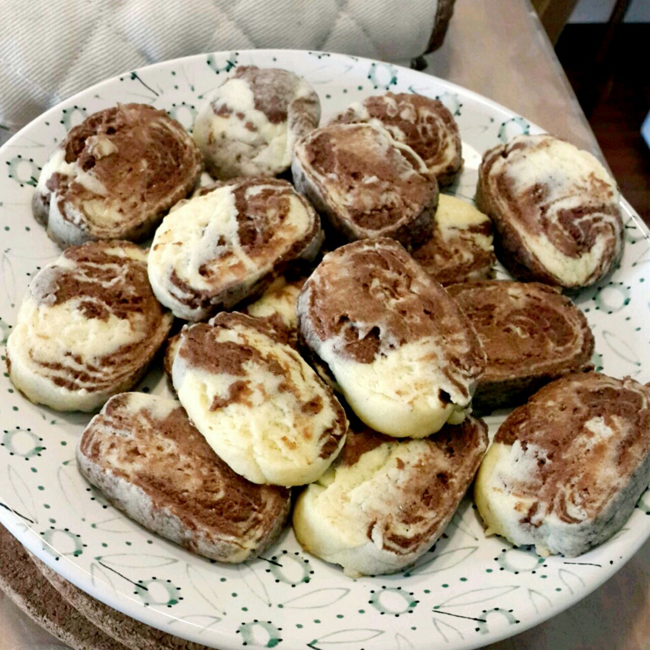 哥手把手教你做大理石曲奇