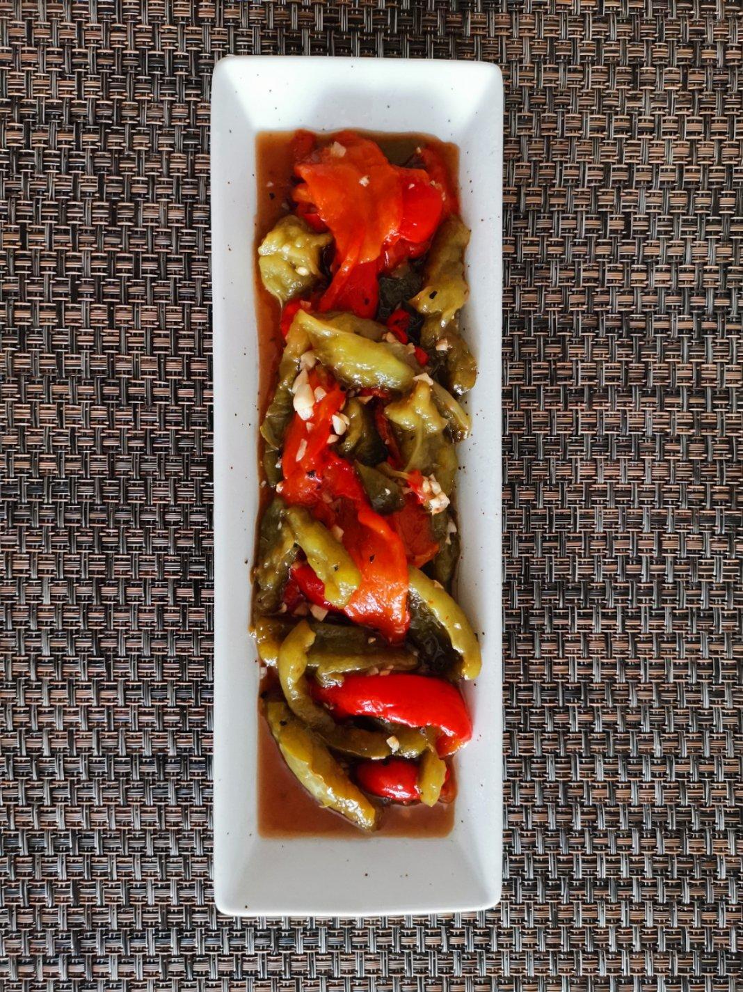 意式烤彩椒^夏日轻食^