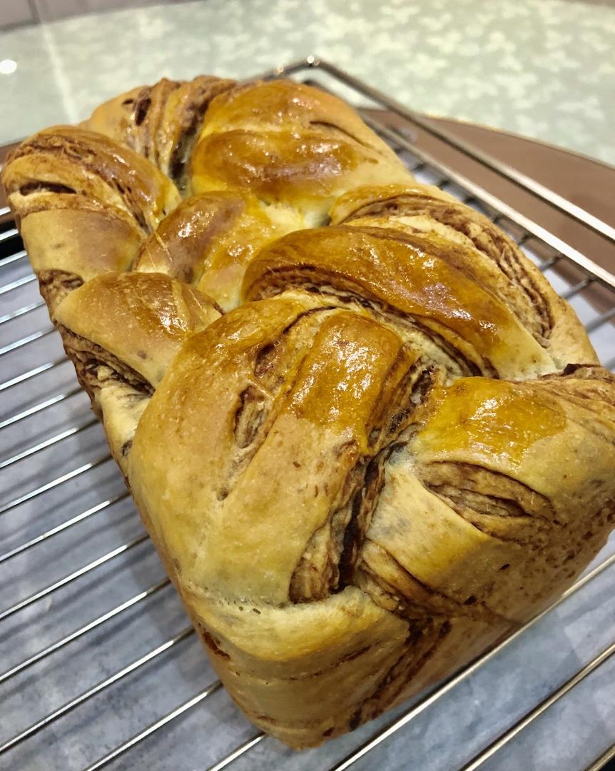 豆沙大理石吐司